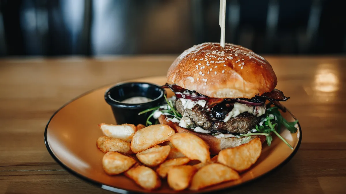 Blueberry Burger 400g