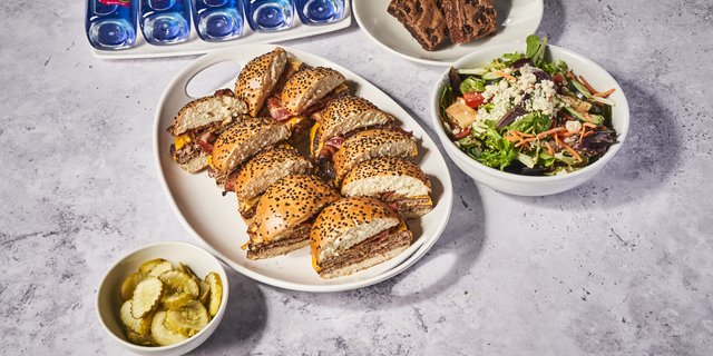 Steakhouse Burger Platter