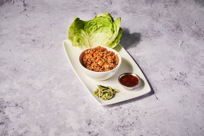 Chicken and Shrimp Lettuce Wraps
