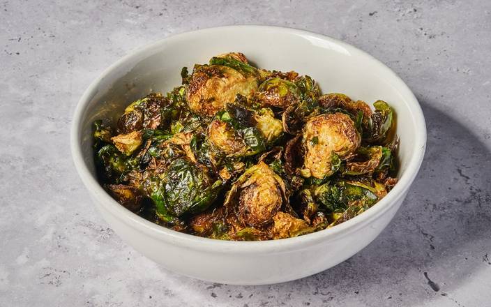 Crispy Soy Brussels Sprouts