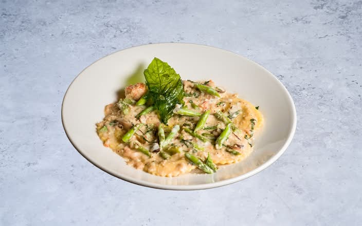 Lobster and Mushroom Ravioli