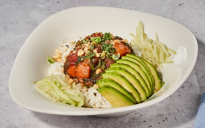 Tuna and Salmon Poke
