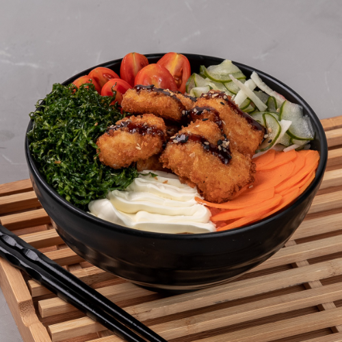 Poke Frango Crispy