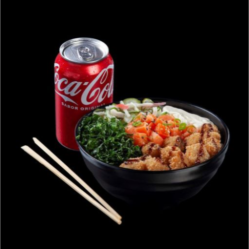 Poke Fresh Mix + Coca-cola
