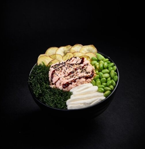Poke Salmão Grelhado