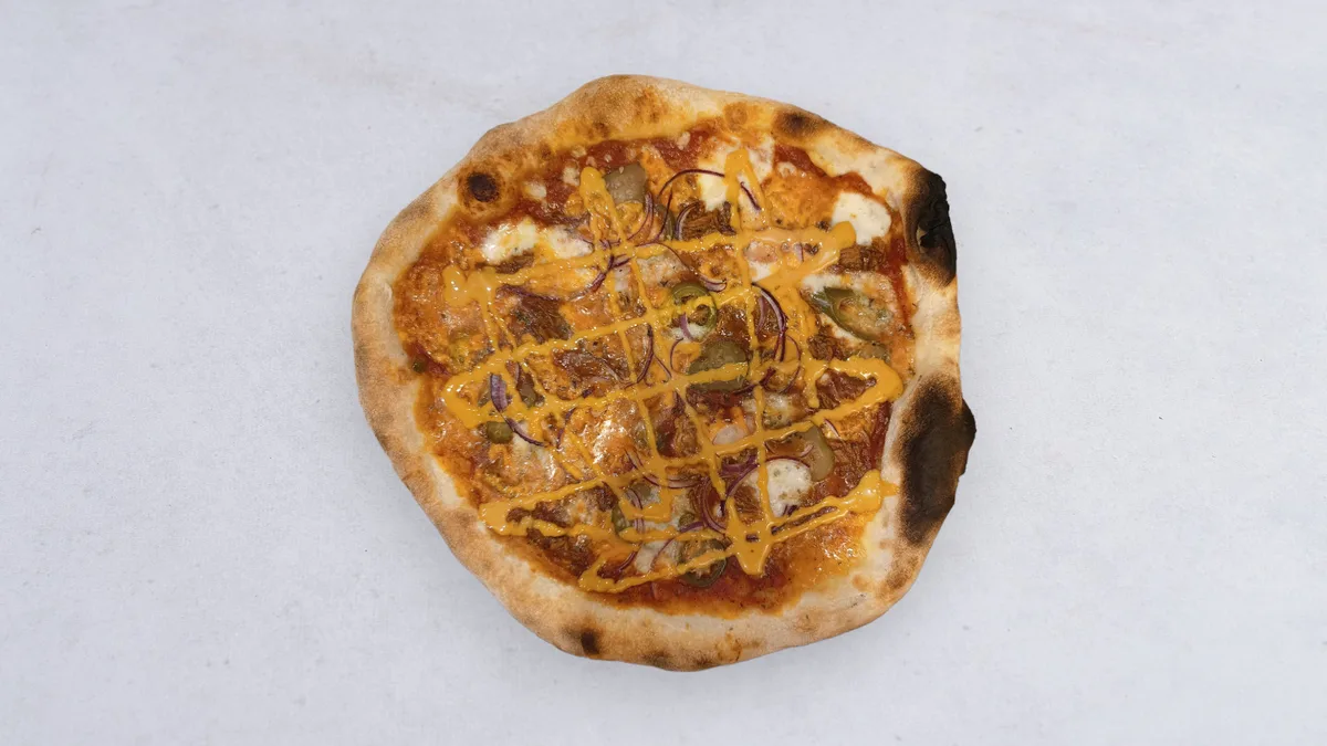 BBQ Pulled Pork Pizza