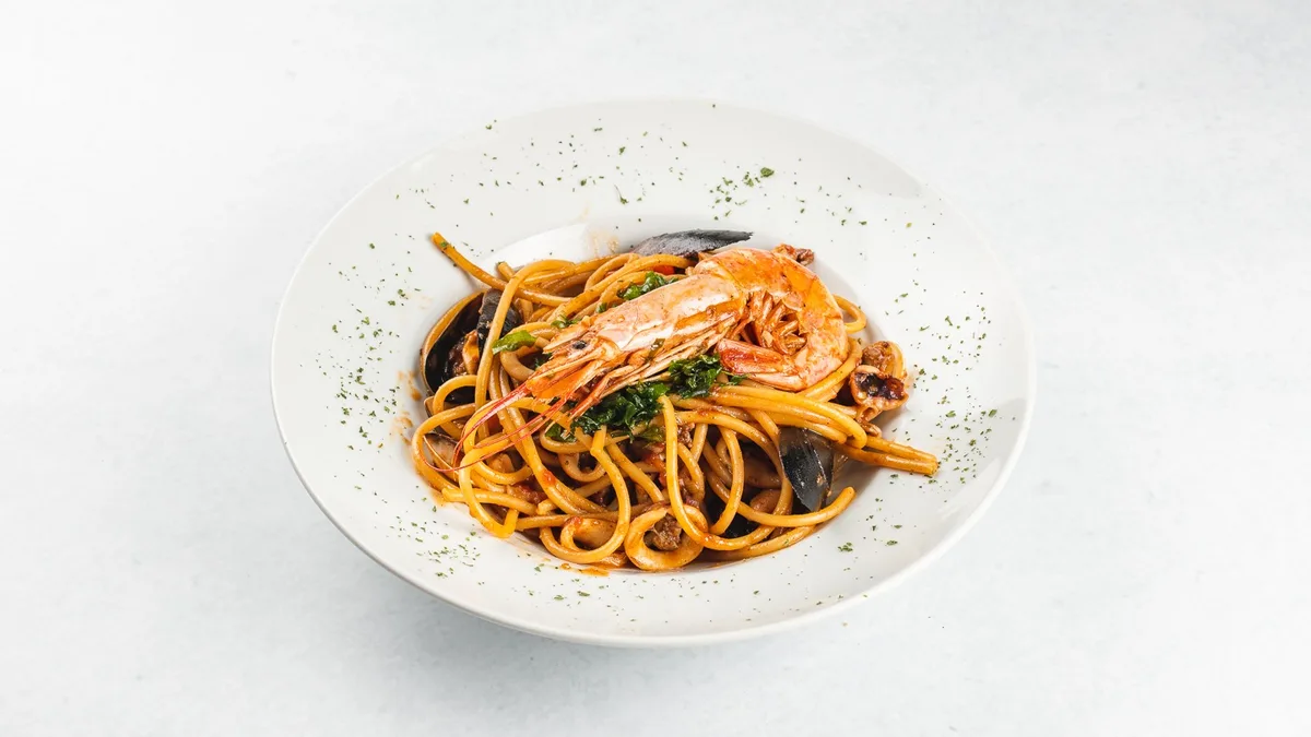 Spaghetti plodovi mora