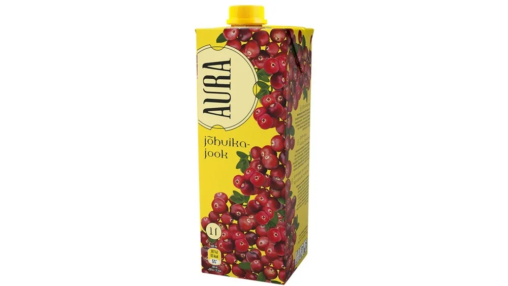 Aura jõhvikajook 1l