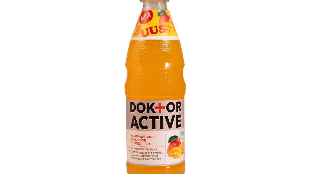 Doktor Active mango-apelsinimahlajook vitamiinidega 0,5l