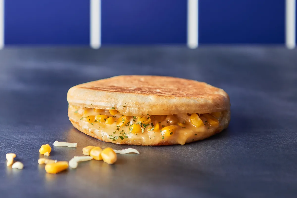 Corn-Cheese Hotteok (V)