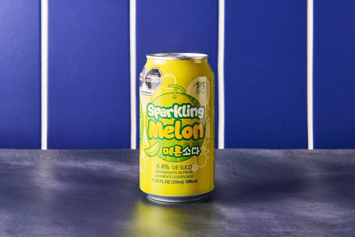 Korean Sparkling Soda - Melon 0,33 l