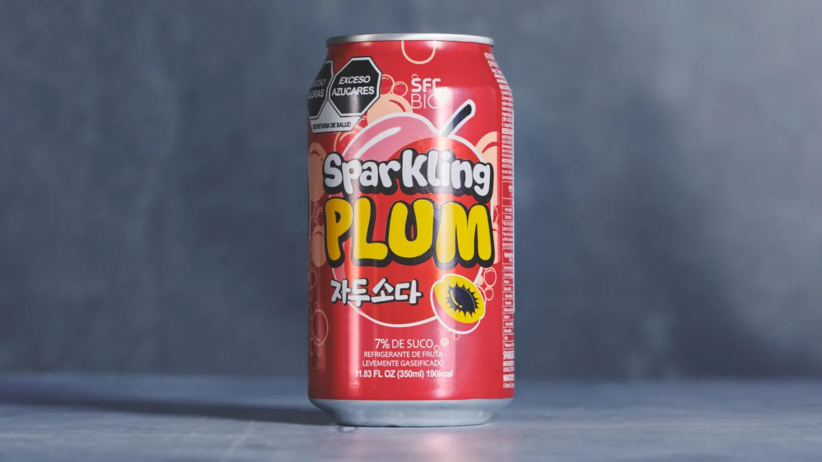 Korean Sparkling Soda - Plum 0,33 l