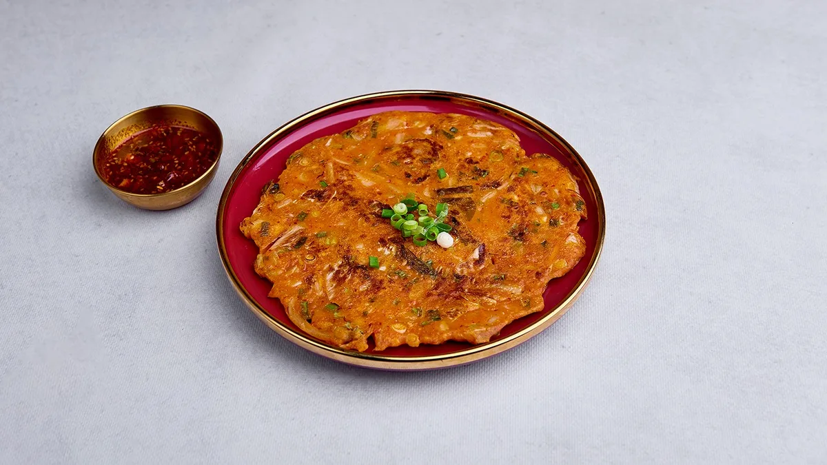 Kimchi pancake