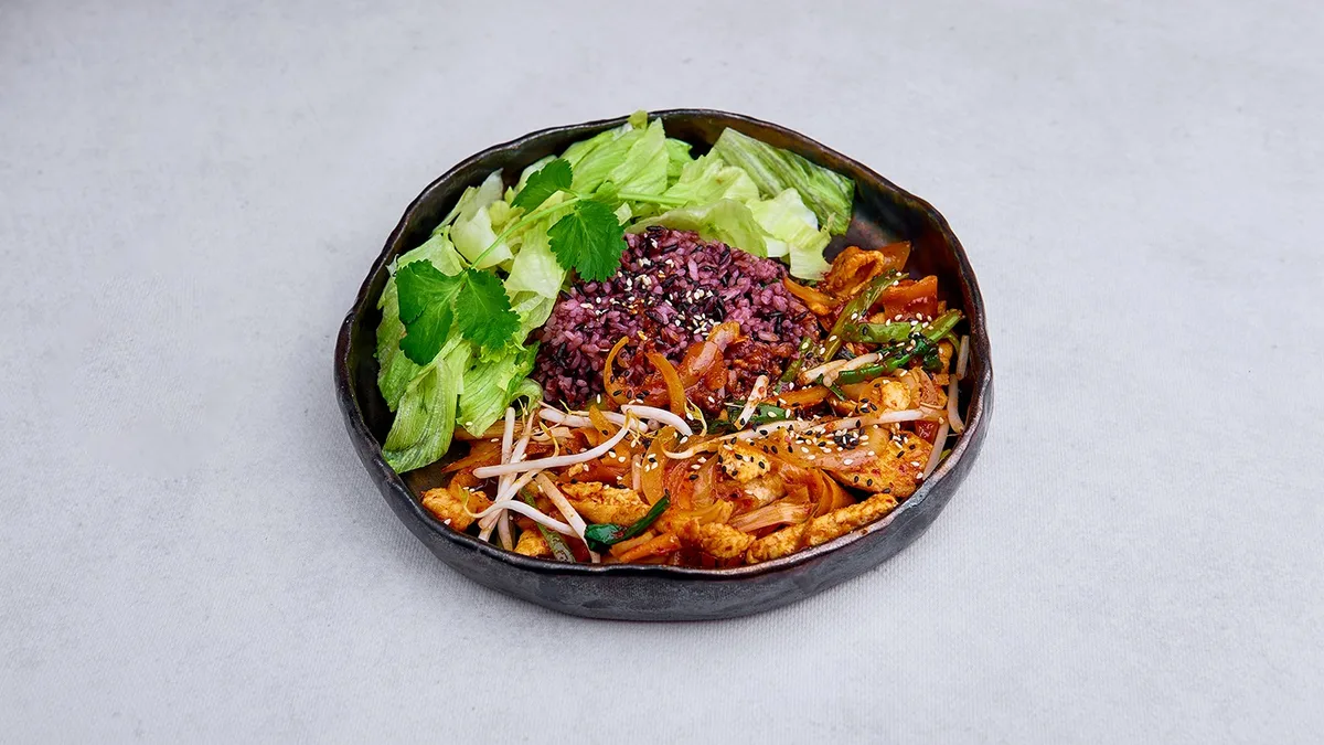 Ryż samgyeopsal