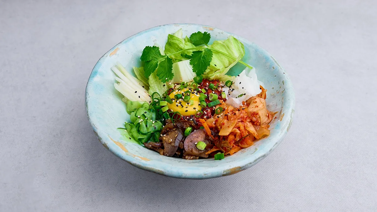 Tatar bibimbap