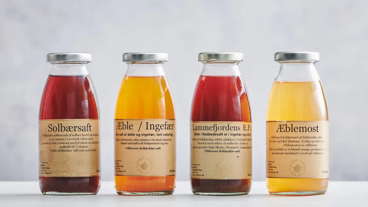 Æble/ingefær 0,25 l - Sidinge