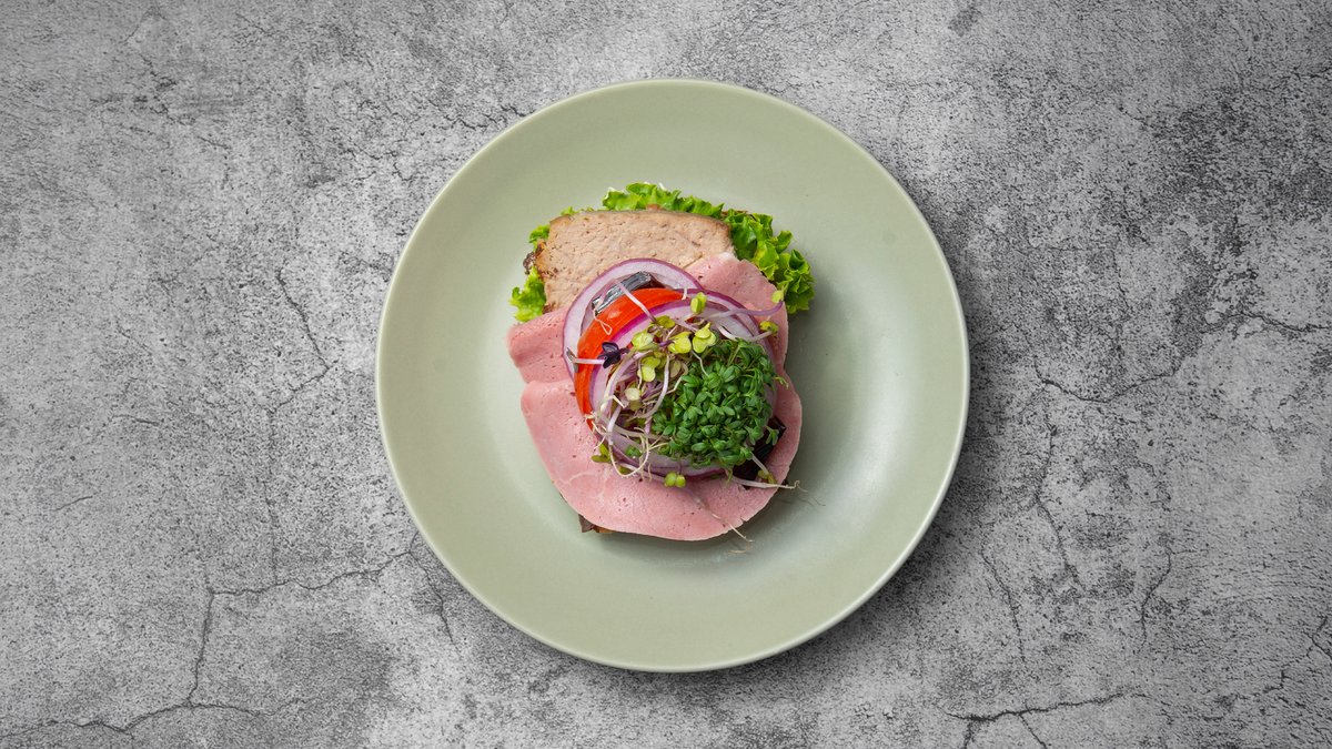 Smørrebrød med dyrlægens natmad