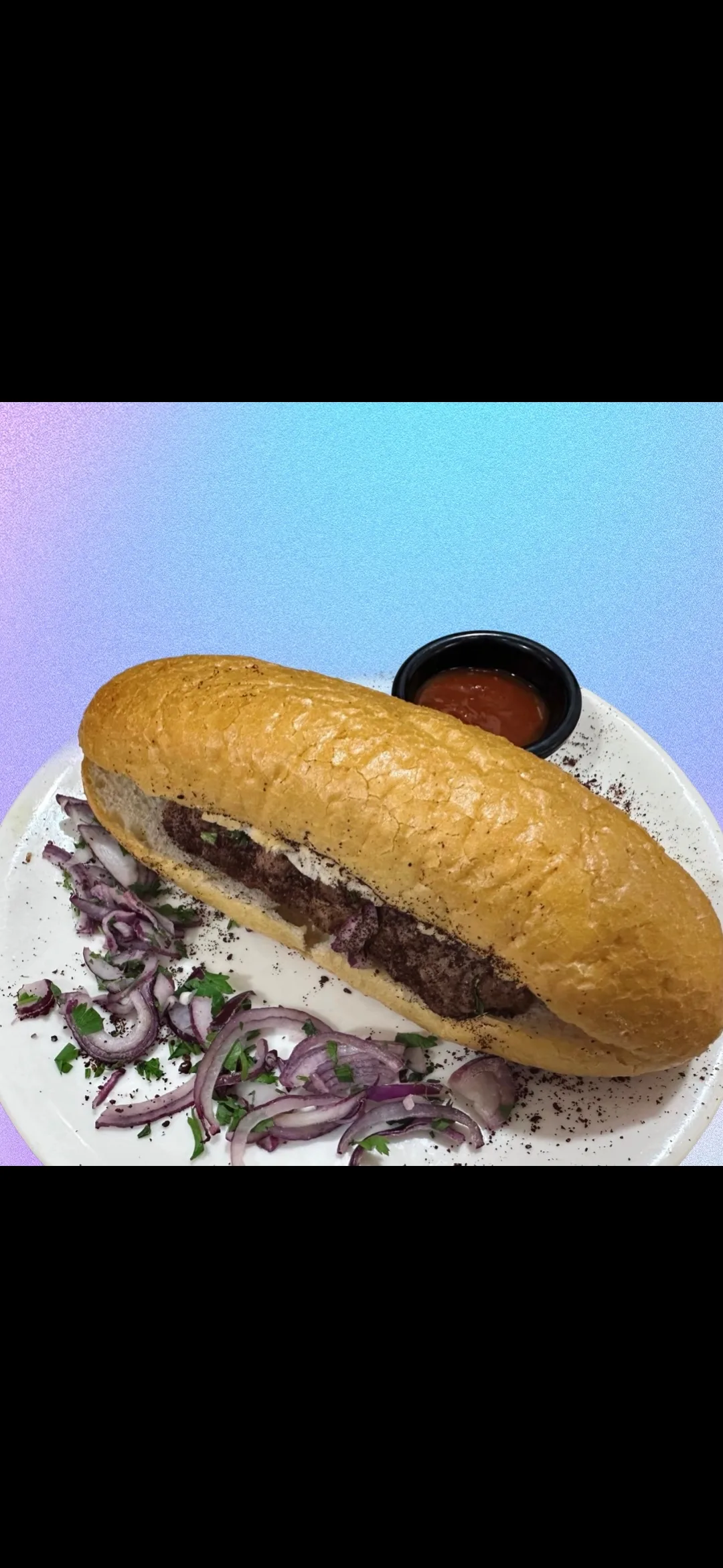 Çörəkdə Lülə kabab