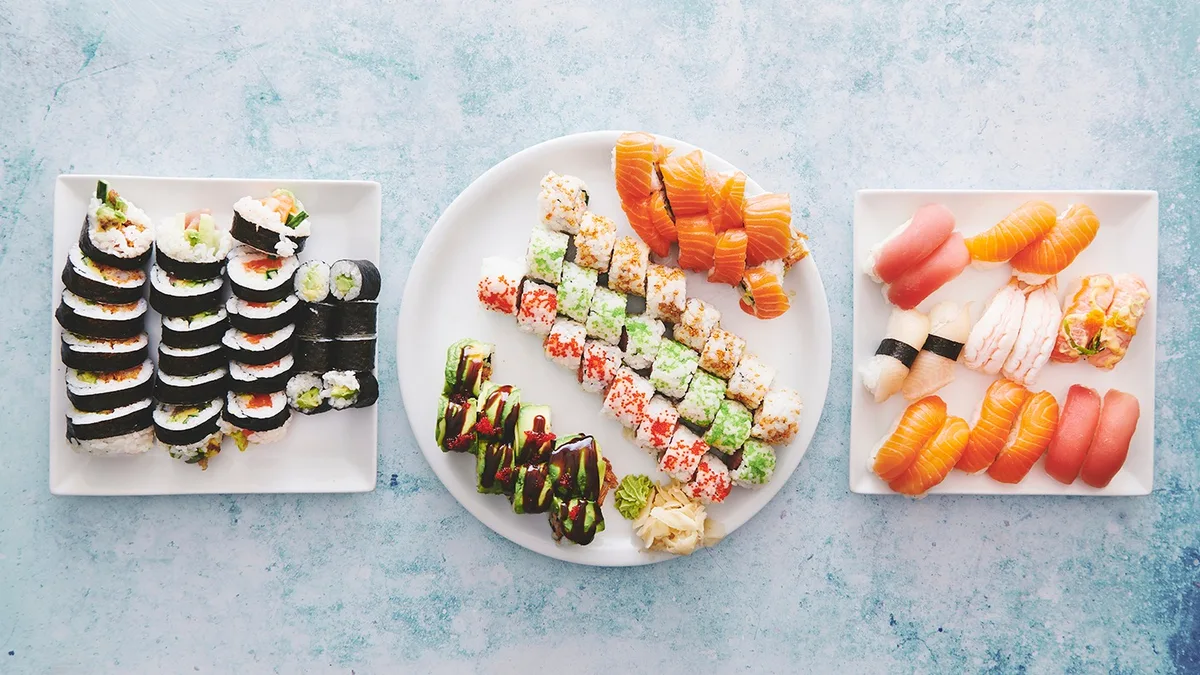 Koryu party menu (82 stk)