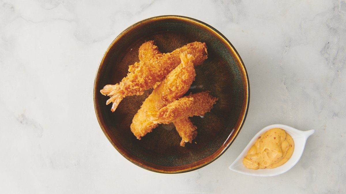 Tempura rejer  (2 stk)