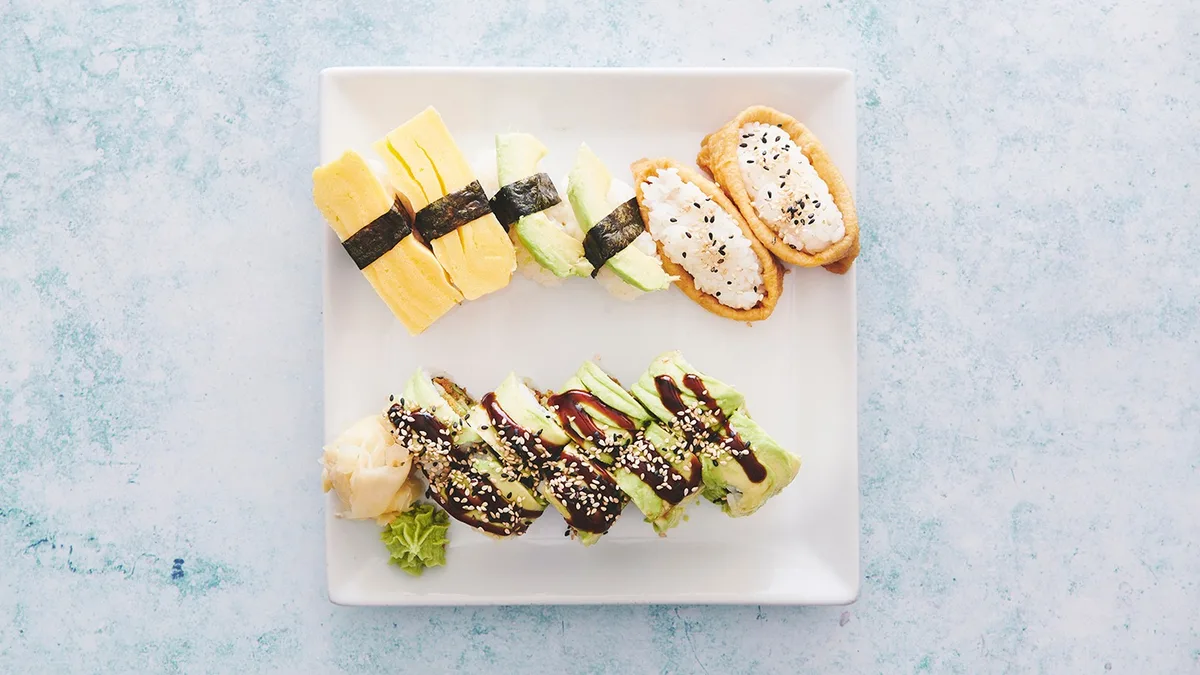 Veggie menu (14 stk) (V)