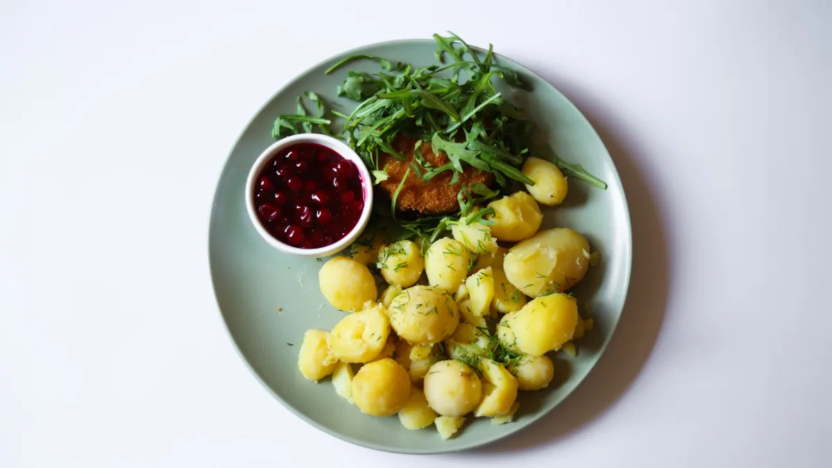 Panierowany ser camembert