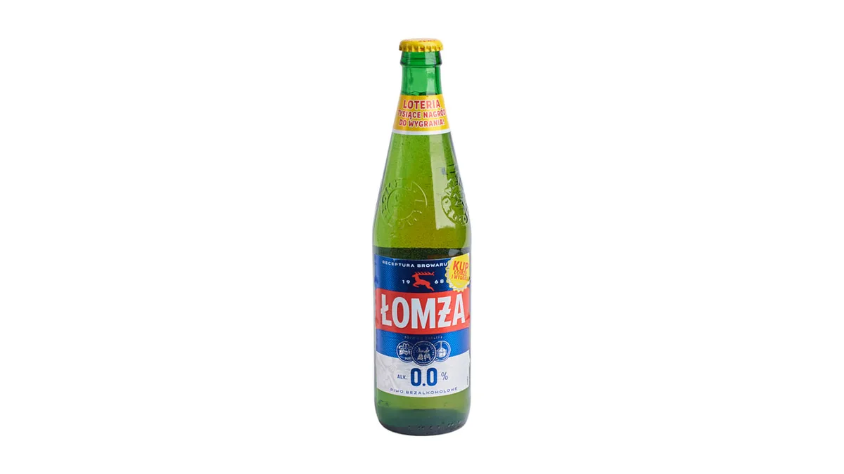 Piwo Łomża 0 % Cytryna - limonka