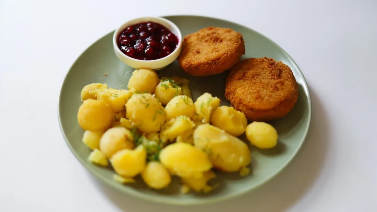 Wędzony ser smażony