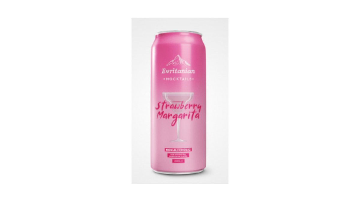 Strawberry Margarita Evritanian Mocktail 0.33 l