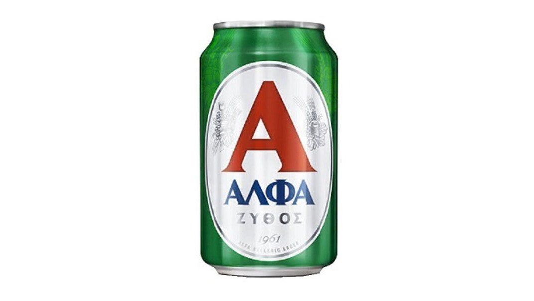Άλφα Lager Μπύρα  0.33 l