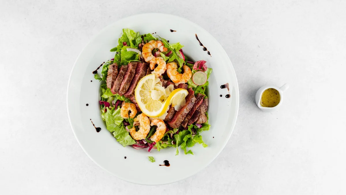Solata "surfandturf"