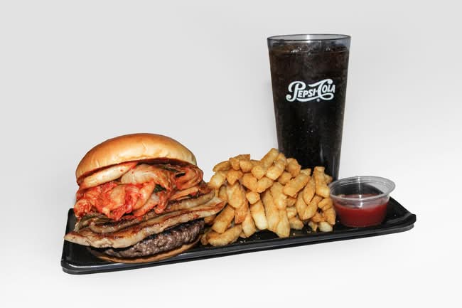 KPOT Pork Belly Burger