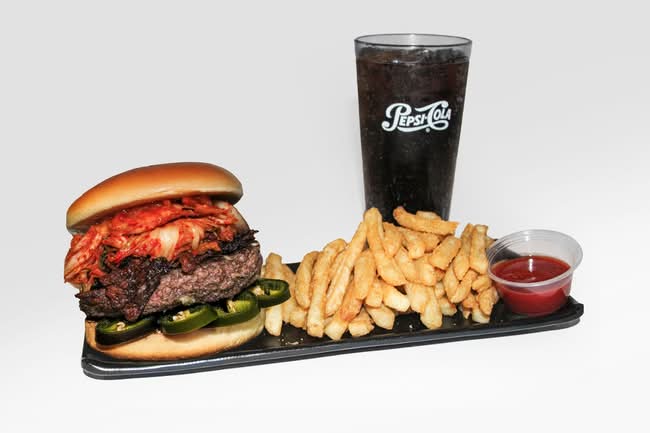 KPOT Spicy Beef Bulgogi Burger