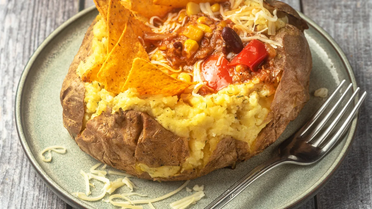 Kumpir chilli con carne mały 🌶