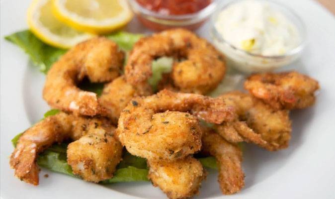 Fried Shrimp Plate
