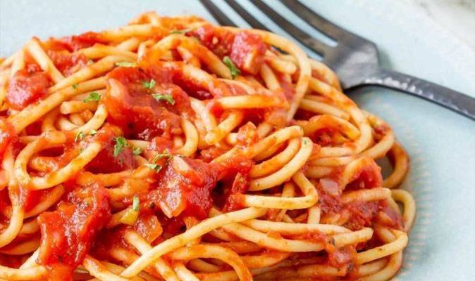 Pasta with Marinara