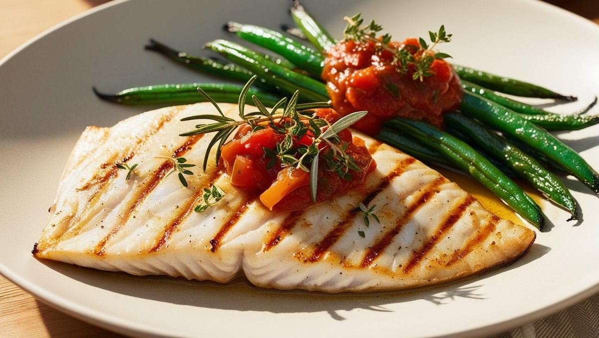 Dorada file grill