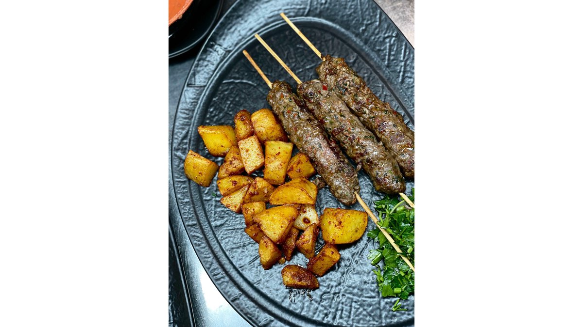 Shish Kebab - cu batata harra
