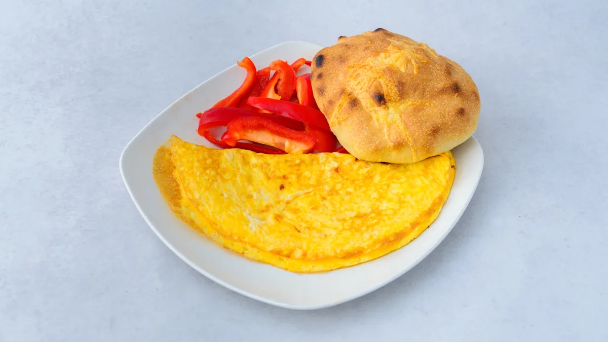 Omlet 3 jaja u lepinji