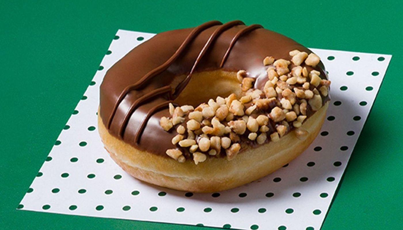 Choc Hazelnut Doughnut