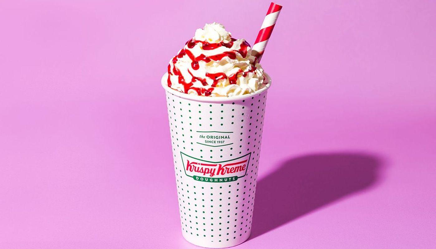 Strawberries and Crème Kreme Shake
