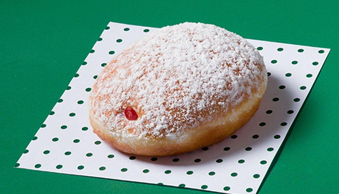 Strawberry Jam Doughnut