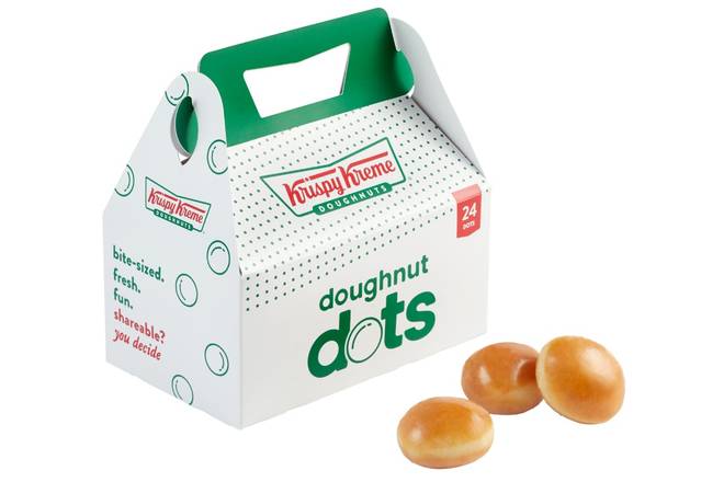 24 Count Original Glazed Doughnut Dots