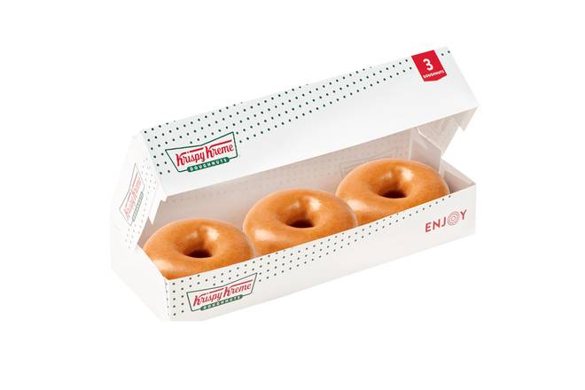3 Count Original Glazed Doughnuts