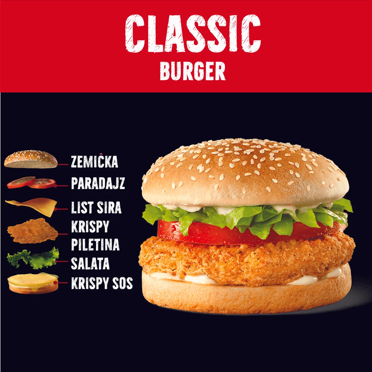 Classic burger