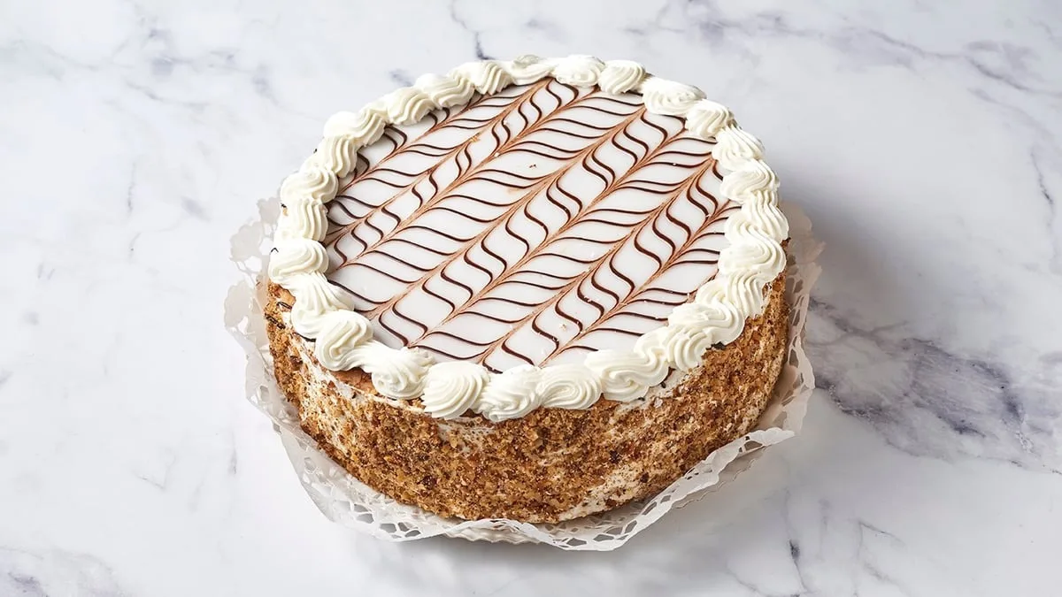Eszterházy torta 10 szeletes
