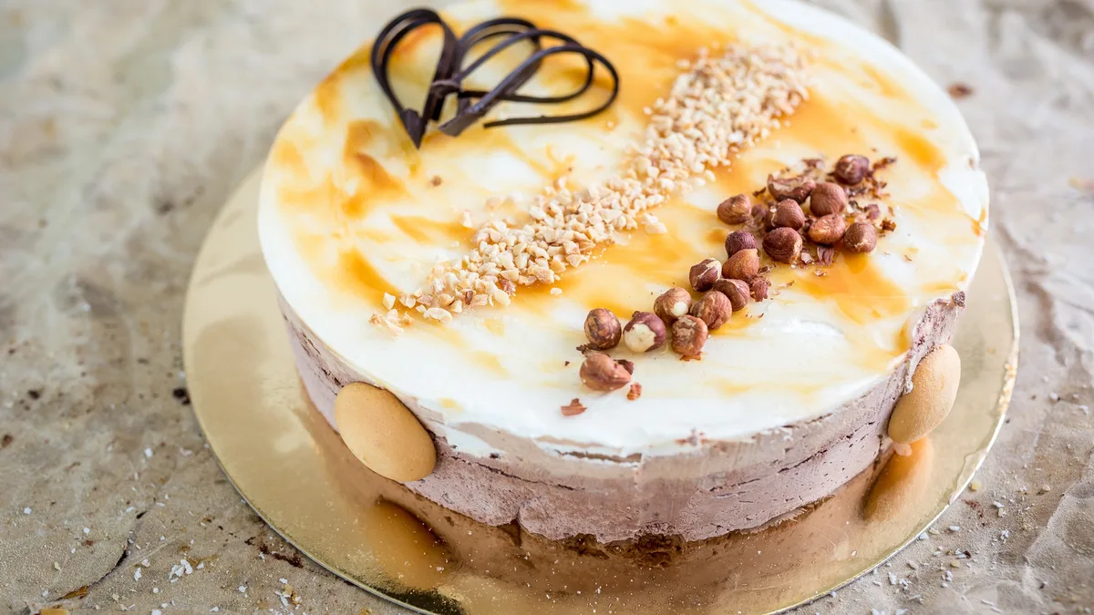 Toffifee parfé torta 12 szeletes