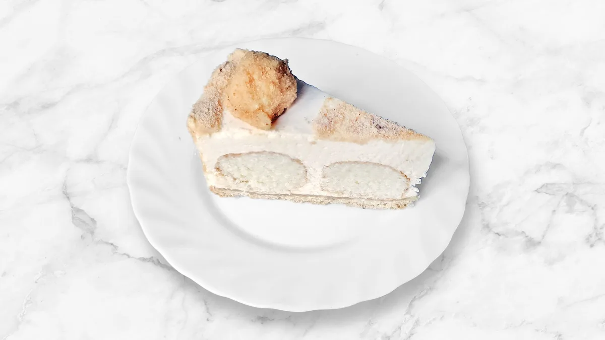 Túrógombóc torta szelet