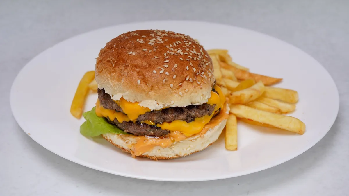 Doubble cheeseburger