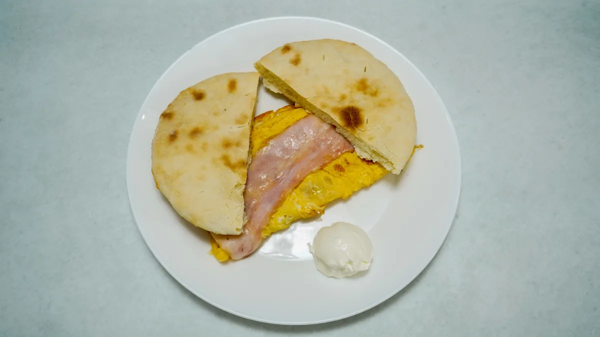 Omlet slanina